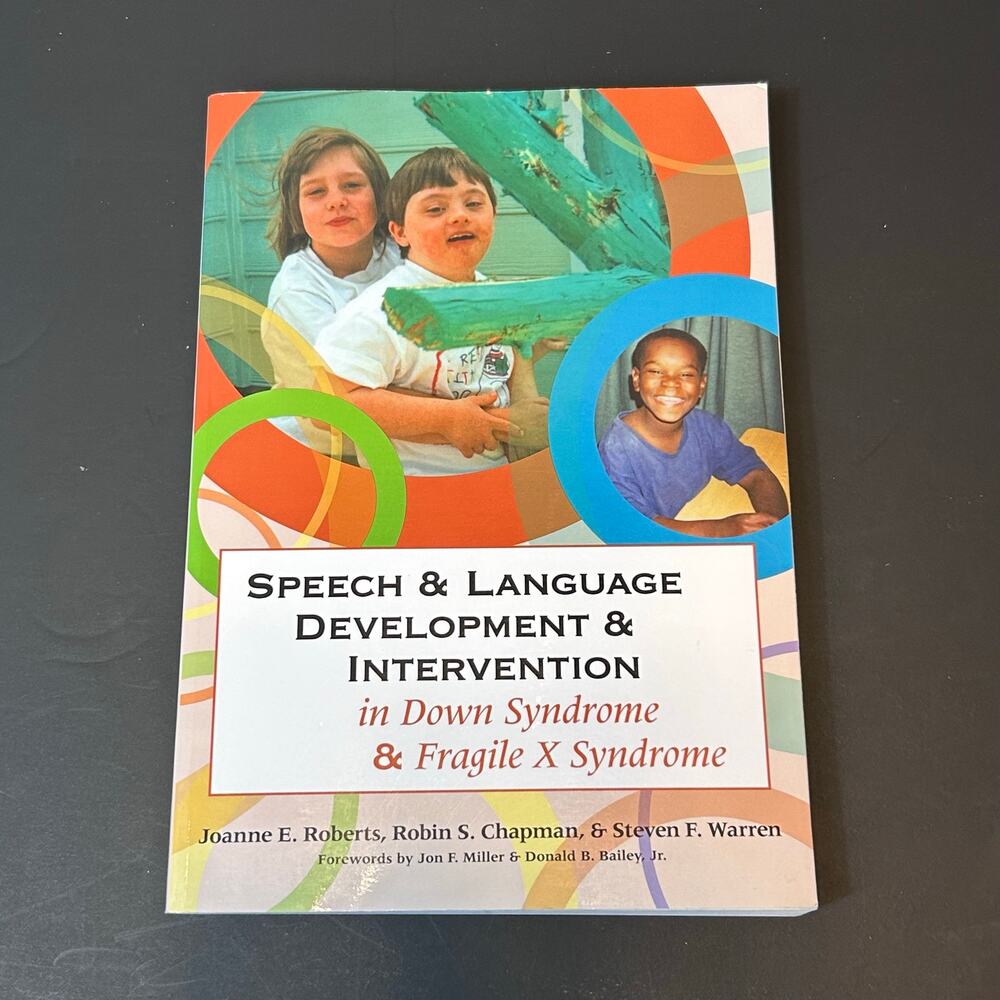 Book Speech & Language Development & Intervention in Down Syndrome & Fragile X